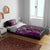 Matariki New Zealand Maori Koru Art Tattoo Bedding Set New Year Galaxy Pink Sky Style