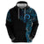 New Zealand Maori Koru Art Traditional Tattoo Hoodie Paua Shell
