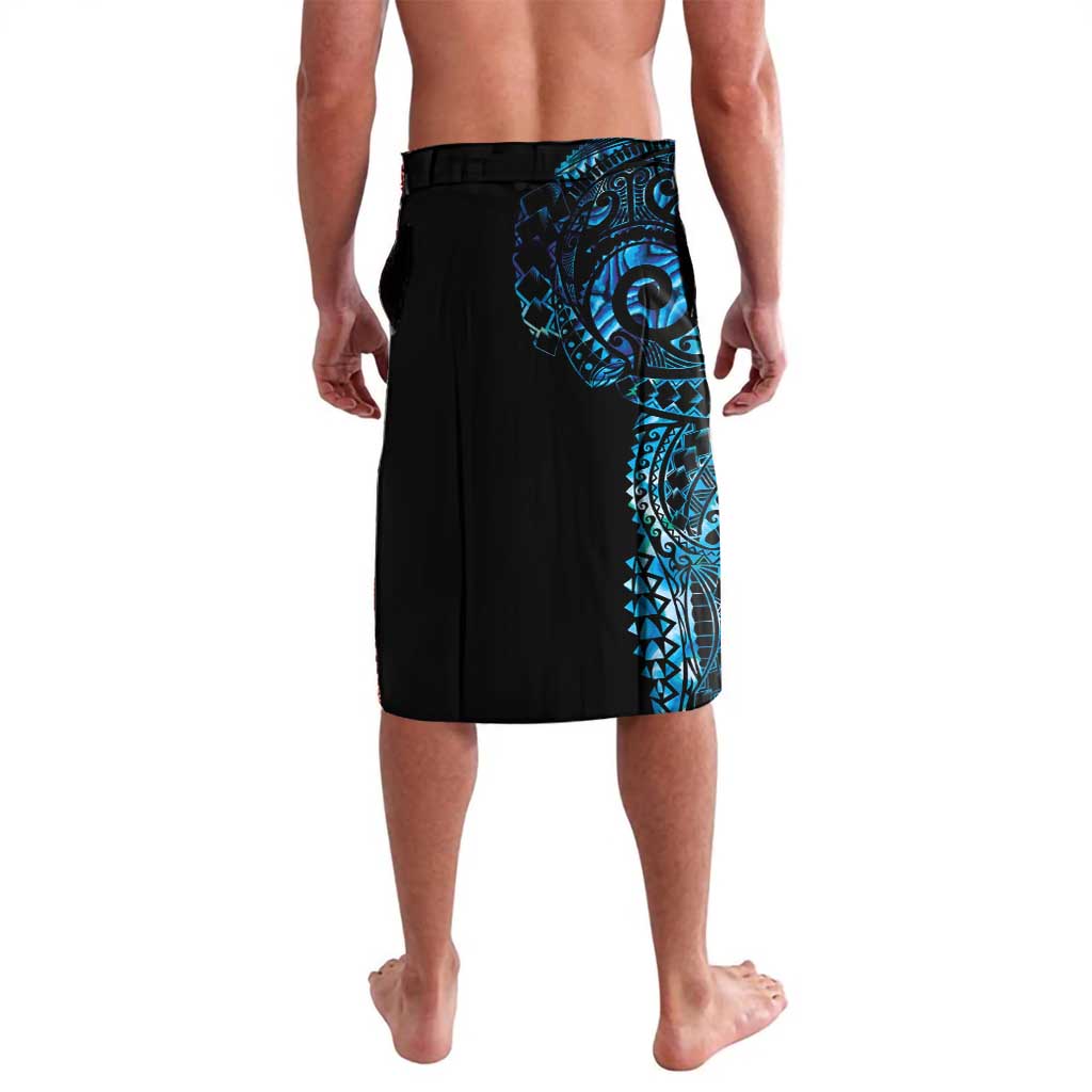 New Zealand Maori Koru Art Traditional Tattoo Lavalava Paua Shell