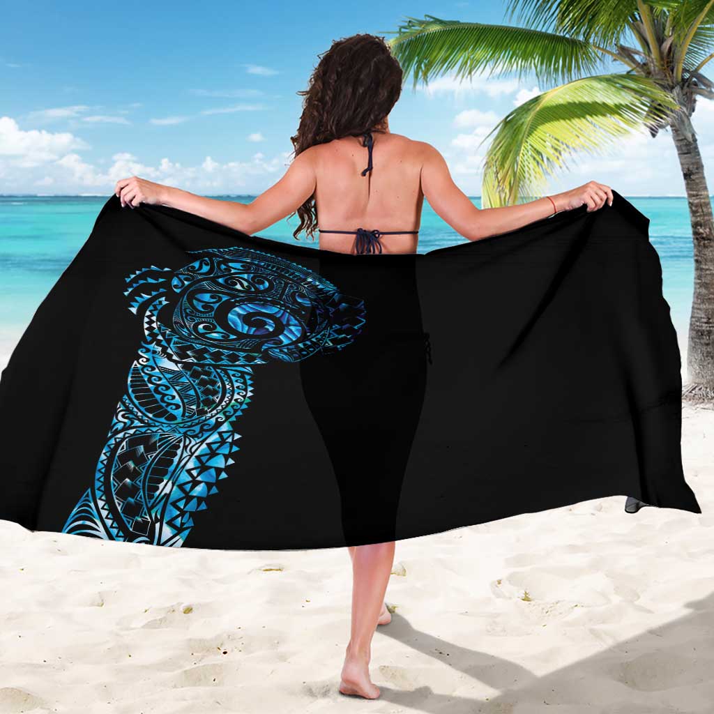 New Zealand Maori Koru Art Traditional Tattoo Sarong Paua Shell
