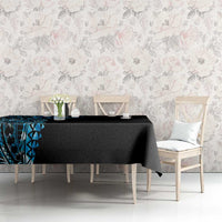 New Zealand Maori Koru Art Traditional Tattoo Tablecloth Paua Shell