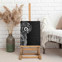 New Zealand Maori Koru Art Traditional Tattoo Canvas Wall Art Simple Style