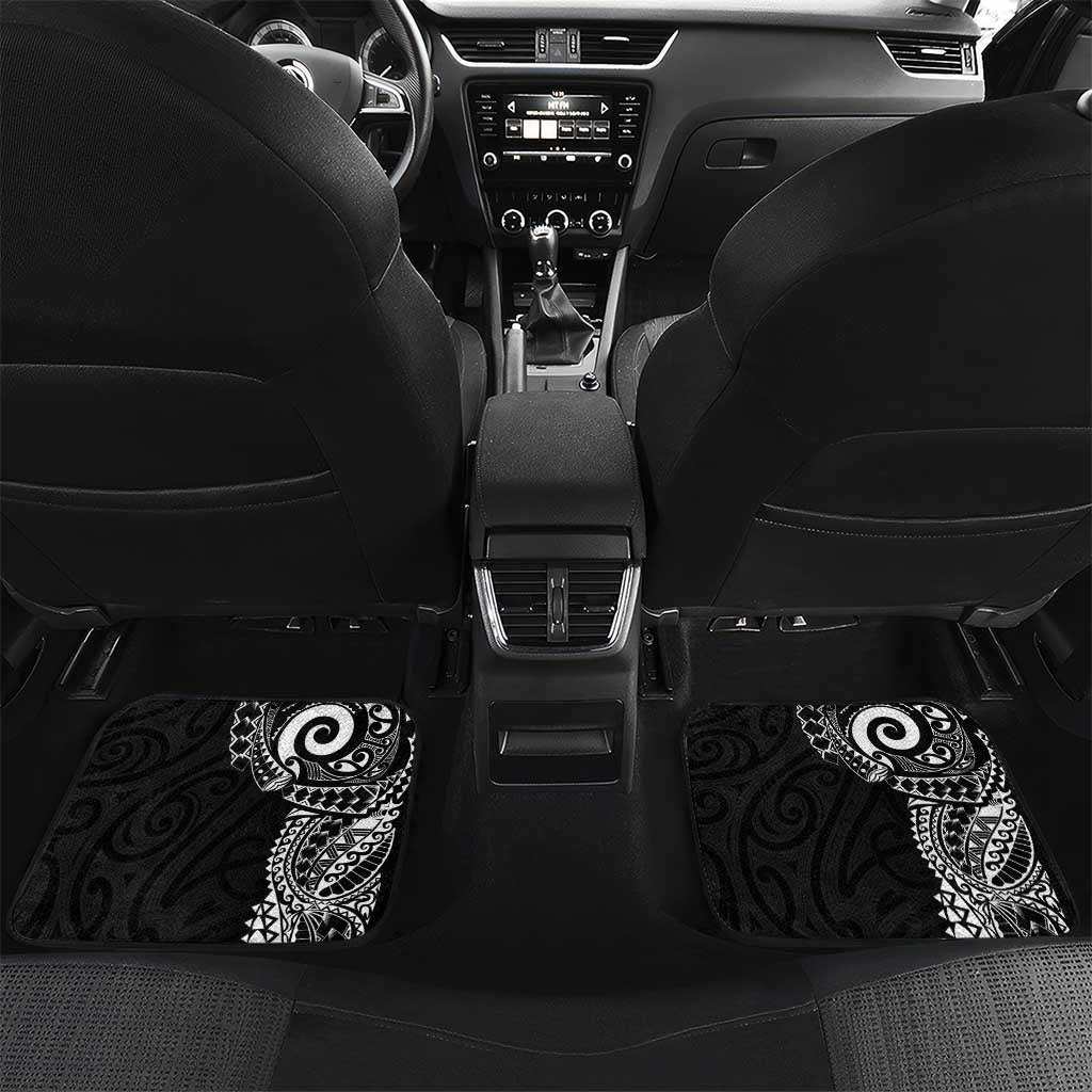 New Zealand Maori Koru Art Traditional Tattoo Car Mats Simple Style
