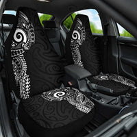 New Zealand Maori Koru Art Traditional Tattoo Car Seat Cover Simple Style
