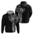 New Zealand Maori Koru Art Traditional Tattoo Hoodie Simple Style