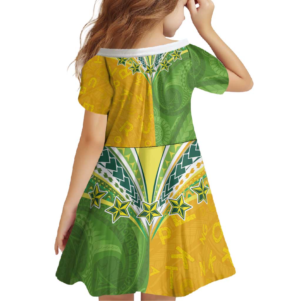 Cook Islands Language Week Family Matching Long Sleeve Bodycon Dress and Hawaiian Shirt Tatau Pattern and Rarotongan Alphabet - Polynesian Pride