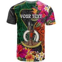 Personalised Penama Day T Shirt Proud To Be A Ni-Van Beauty Pacific Flower LT03 - Polynesian Pride