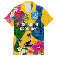 Personalised Malampa Day Kid Hawaiian Shirt Proud To Be A Ni-Van Beauty Pacific Flower LT03 Kid Yellow - Polynesian Pride