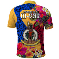 Torba Day Polo Shirt Proud To Be A Ni-Van Beauty Pacific Flower LT03 - Polynesian Pride