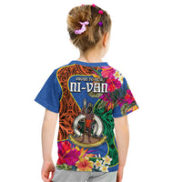 Tafea Day Kid T Shirt Proud To Be A Ni-Van Beauty Pacific Flower LT03 - Polynesian Pride