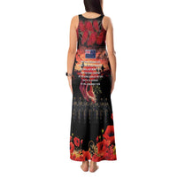 New Zealand ANZAC Day Tank Maxi Dress Forever in My Thoughts