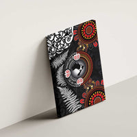 Australia and New Zealand Together Canvas Wall Art Aboriginal and Maori Art Tattoo LT03 - Polynesian Pride