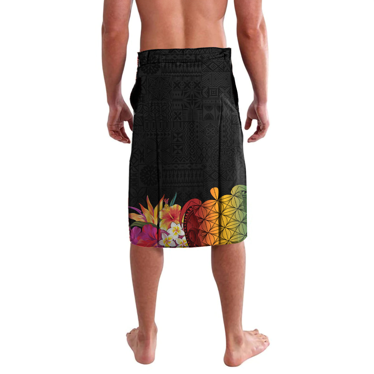 Vanuatu Selebretem 44th Indipendens Dei Lavalava Sand Drawing Turtle Melanesian Vibes