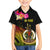 Vanuatu Ni-Van Kid Hawaiian Shirt Coat of Arms Sand Drawing
