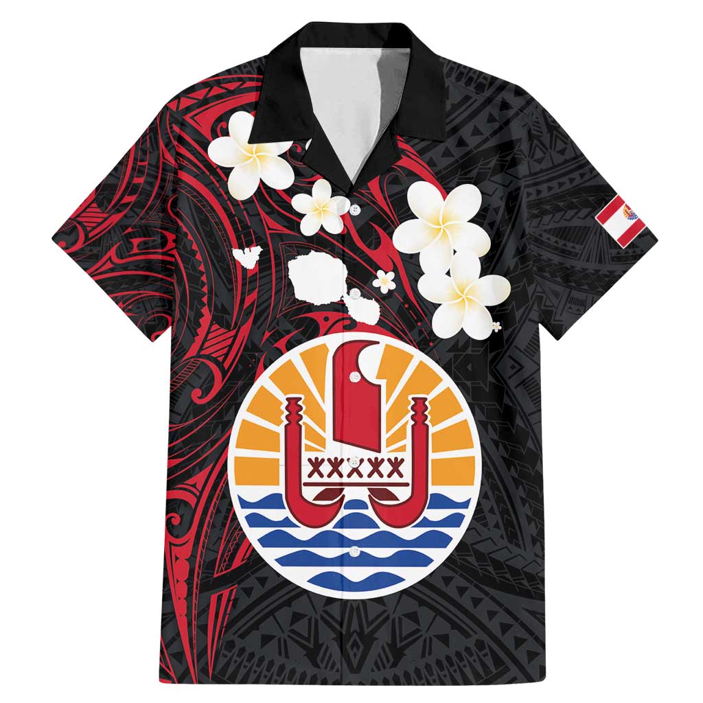 French Polynesia Tiare Day Family Matching Mermaid Dress and Hawaiian Shirt Seal and Polynesian Pattern