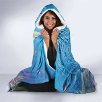 Aloha Hawaiian Monk Seal Hooded Blanket Polynesian Tattoo The Ocean and Undersea Vibe LT03 - Polynesian Pride