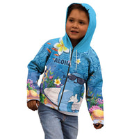 Aloha Hawaiian Monk Seal Kid Hoodie Polynesian Tattoo The Ocean and Undersea Vibe LT03 - Polynesian Pride