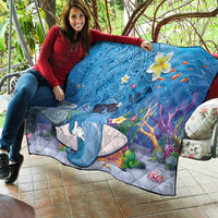 Aloha Hawaiian Monk Seal Quilt Polynesian Tattoo The Ocean and Undersea Vibe