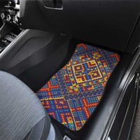 Kolose-Tuvalu Crochet Car Mats with Polynesian and Pacific Tattoos - Polynesian Pride