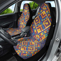 Kolose-Tuvalu Crochet Car Seat Cover with Polynesian and Pacific Tattoos - Polynesian Pride