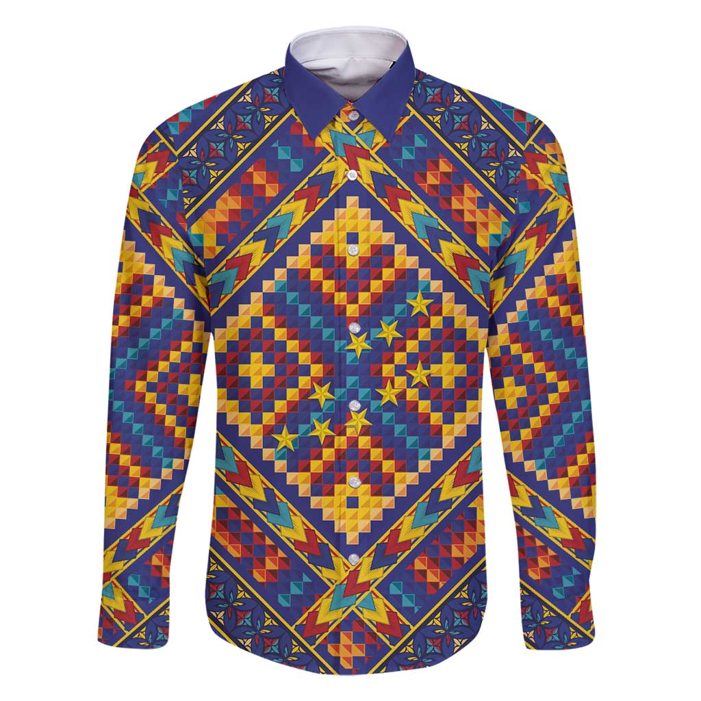 Kolose-Tuvalu Crochet Family Matching Mermaid Dress and Hawaiian Shirt with Polynesian and Pacific Tattoos - Polynesian Pride