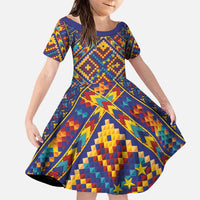 Kolose-Tuvalu Crochet Family Matching Puletasi and Hawaiian Shirt with Polynesian and Pacific Tattoos - Polynesian Pride