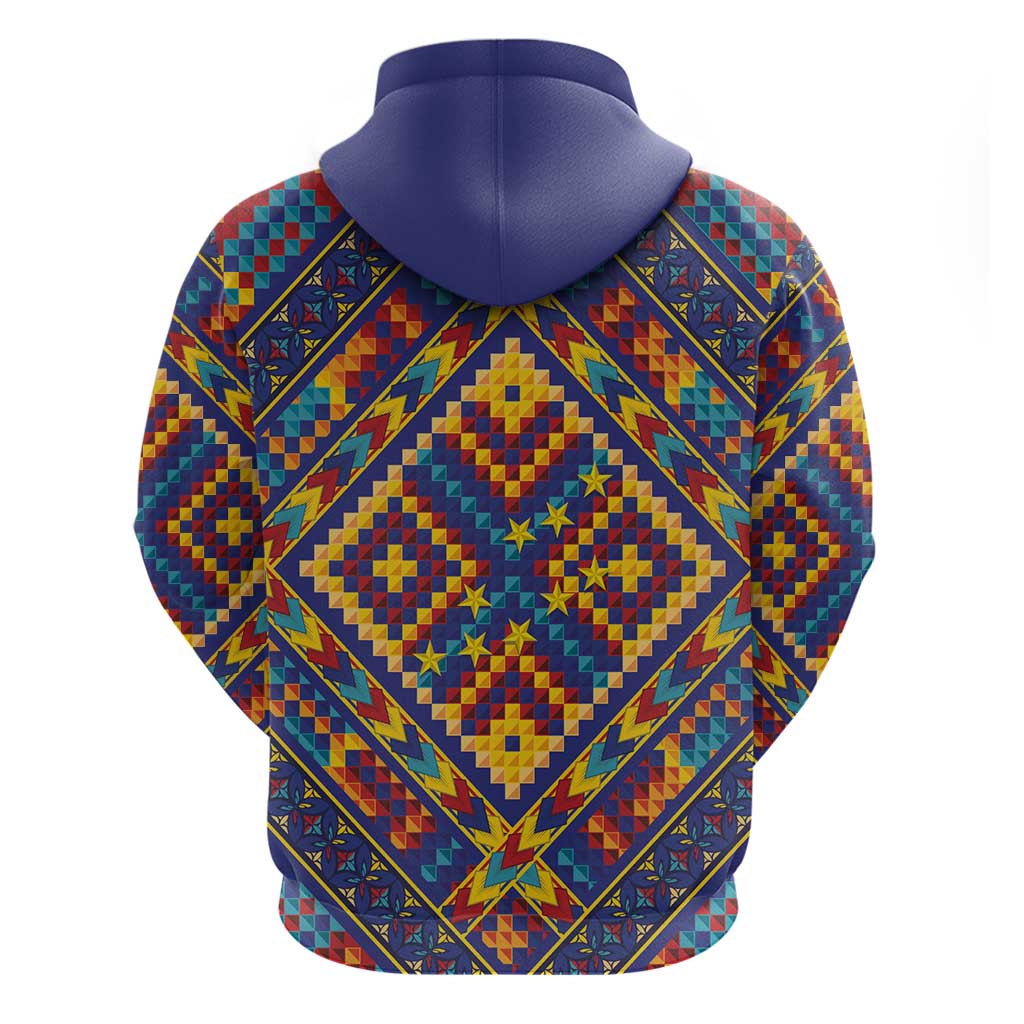 Kolose-Tuvalu Crochet Hoodie with Polynesian and Pacific Tattoos - Polynesian Pride