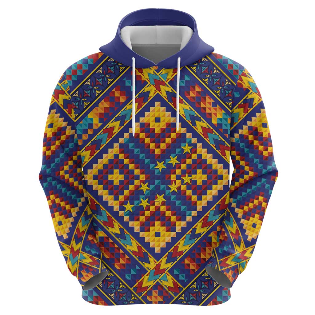 Kolose-Tuvalu Crochet Hoodie with Polynesian and Pacific Tattoos - Polynesian Pride
