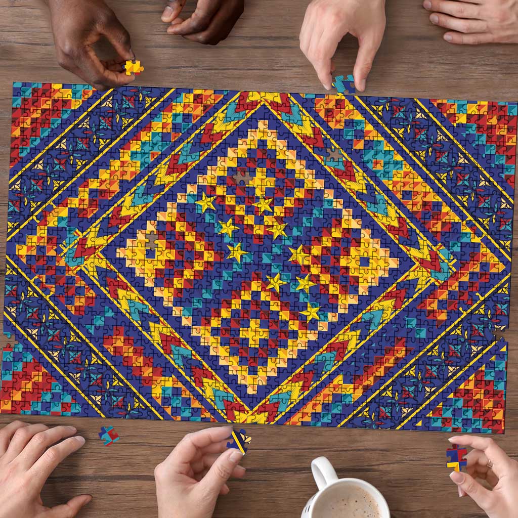 Kolose-Tuvalu Crochet Puzzle with Polynesian and Pacific Tattoos - Polynesian Pride