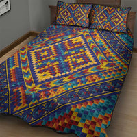 Kolose-Tuvalu Crochet Quilt Bed Set with Polynesian and Pacific Tattoos - Polynesian Pride