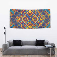 Kolose-Tuvalu Crochet Tapestry with Polynesian and Pacific Tattoos - Polynesian Pride