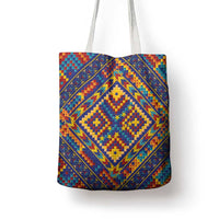 Kolose-Tuvalu Crochet Tote Bag with Polynesian and Pacific Tattoos - Polynesian Pride