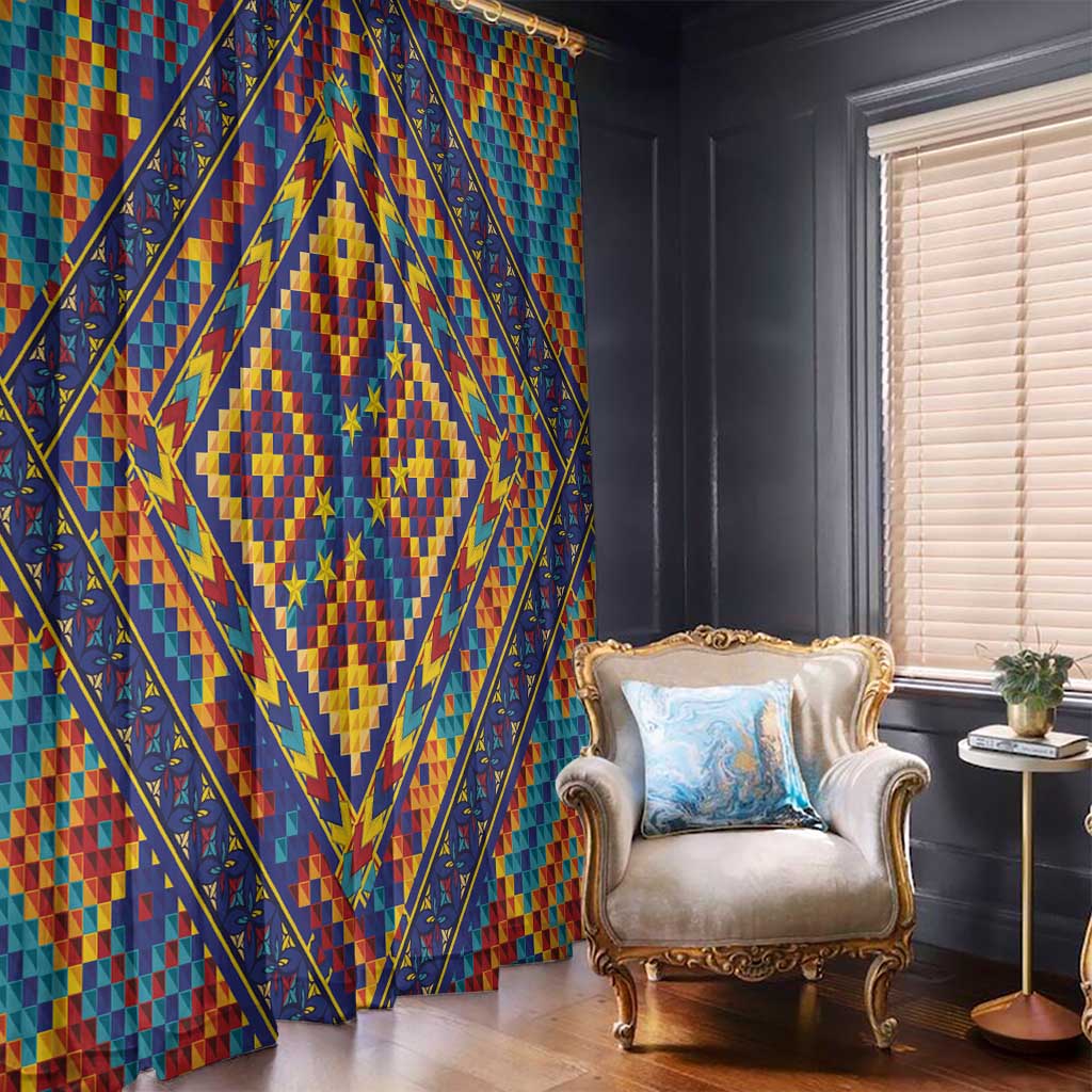 Kolose-Tuvalu Crochet Window Curtain with Polynesian and Pacific Tattoos - Polynesian Pride