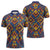 Kolose-Tuvalu Crochet Zipper Polo Shirt with Polynesian and Pacific Tattoos - Polynesian Pride