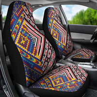 Tuvaluan and New Zealand Culture Car Seat Cover The Art of Kolose and Taniko - Polynesian Pride