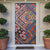 Tuvaluan and New Zealand Culture Door Cover The Art of Kolose and Taniko - Polynesian Pride