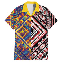 Tuvaluan and New Zealand Culture Hawaiian Shirt The Art of Kolose and Taniko - Polynesian Pride