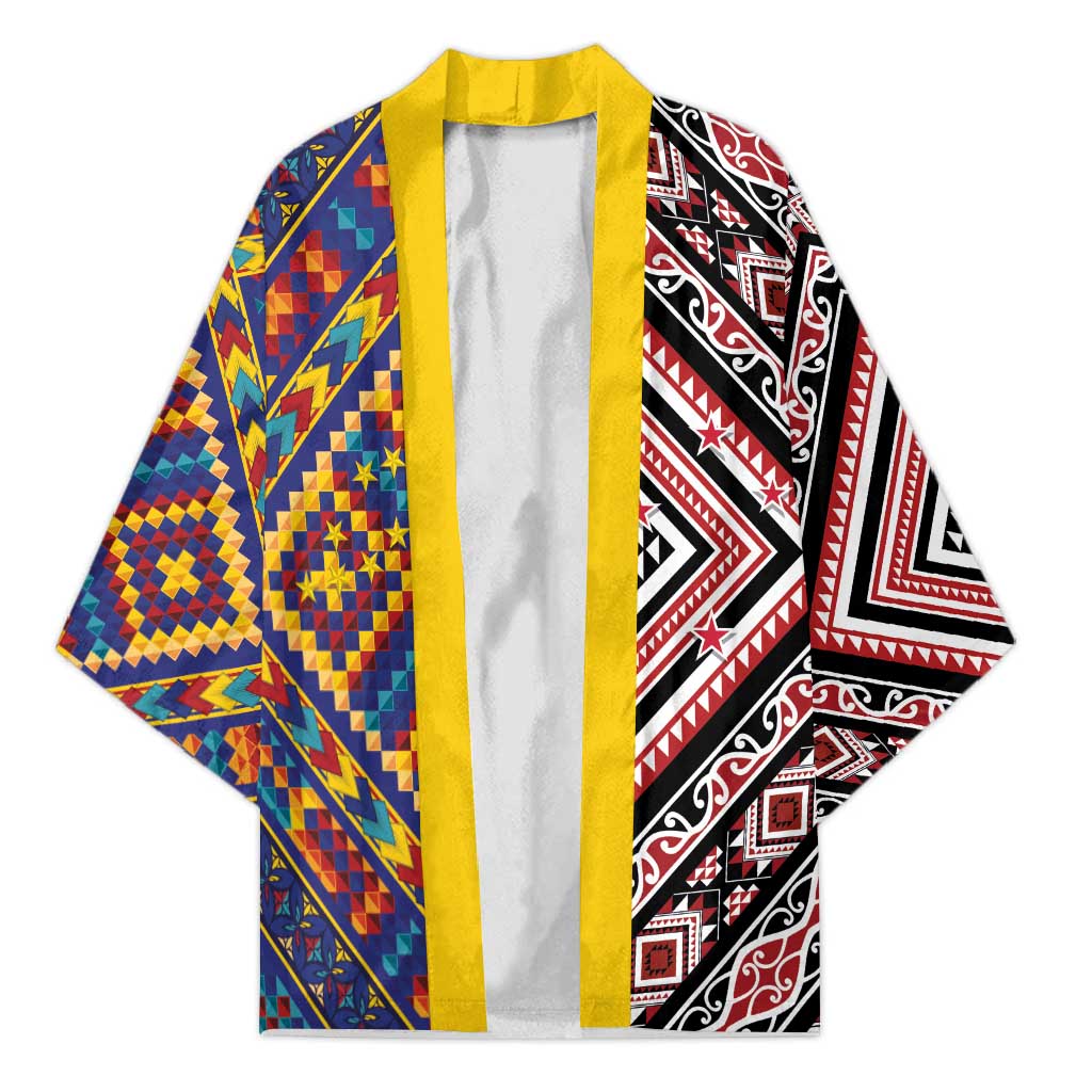 Tuvaluan and New Zealand Culture Kimono The Art of Kolose and Taniko - Polynesian Pride