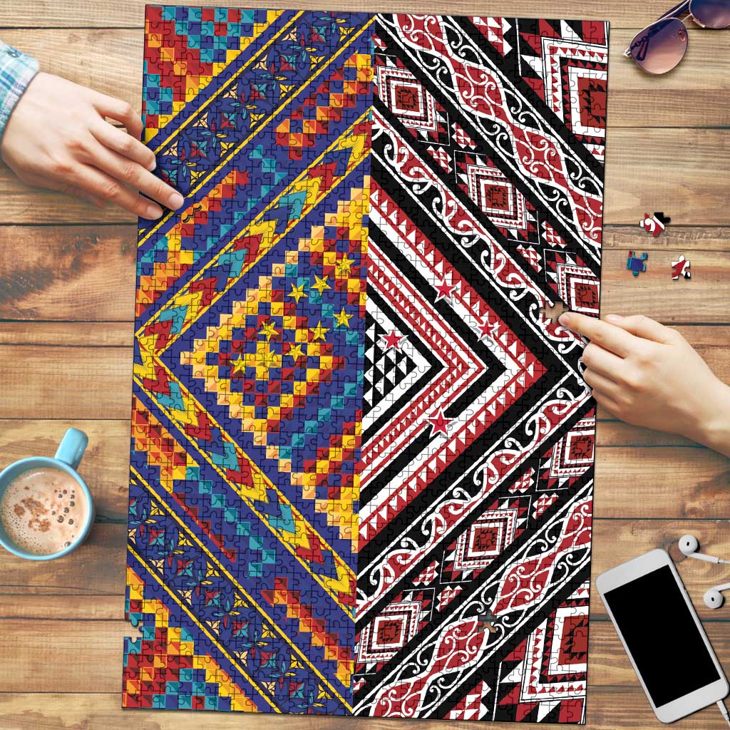 Tuvaluan and New Zealand Culture Puzzle The Art of Kolose and Taniko - Polynesian Pride