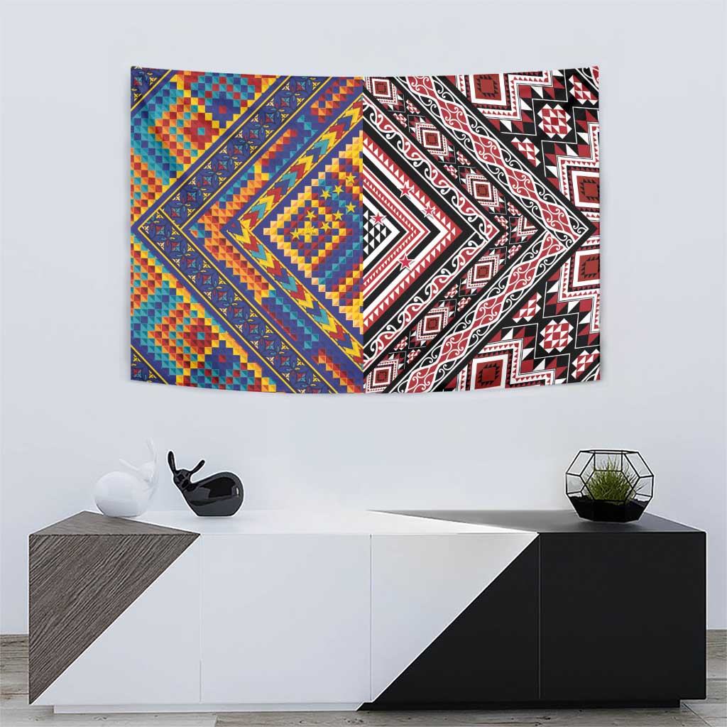 Tuvaluan and New Zealand Culture Tapestry The Art of Kolose and Taniko - Polynesian Pride