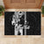 Custom Hawaii Island Rubber Doormat Hawaiian King and Kakau Symbols Abstract Shoulder Tattoo LT03 - Polynesian Pride