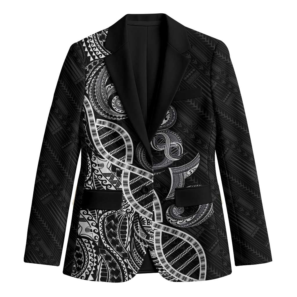 Samoan Traditional Tattoo 685 Blazer Tribal Tatau DNA Black Color LT03 Unisex Black - Polynesian Pride