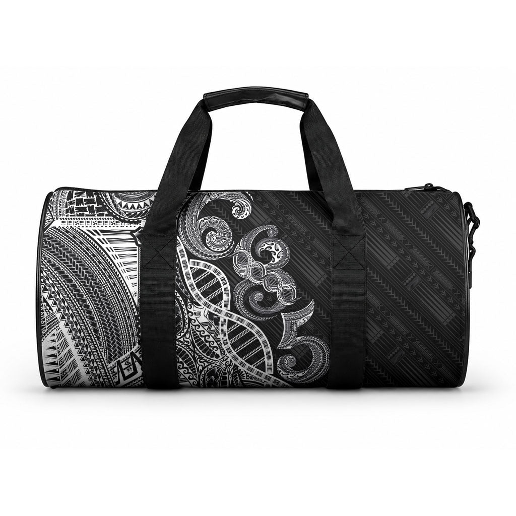 Samoan Traditional Tattoo 685 Duffle Bag Tribal Tatau DNA Black Color LT03 One size Black - Polynesian Pride
