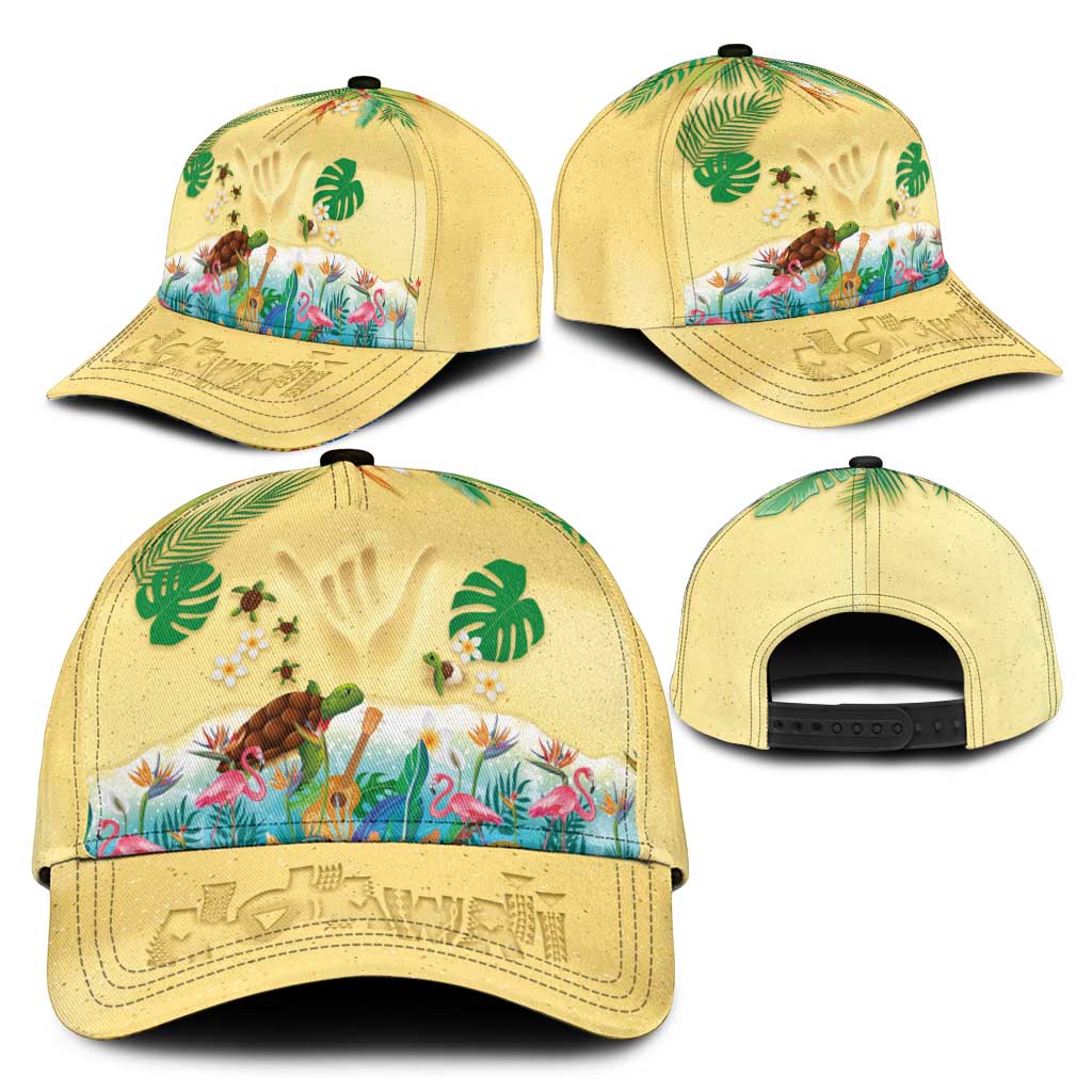 Hawaiian Alohawaii Classic Cap Tropical Plants and Animals on The Beach LT03 - Polynesian Pride
