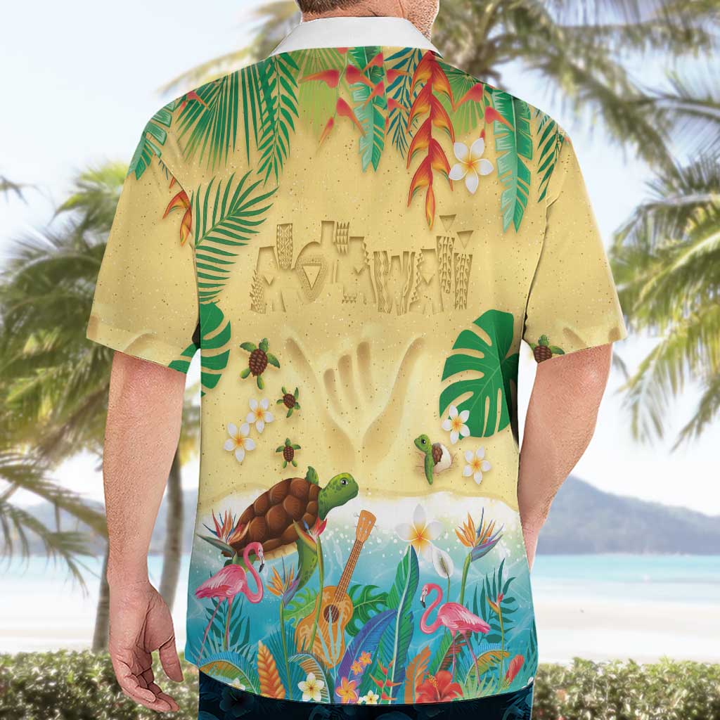 Hawaiian Alohawaii Hawaiian Shirt Tropical Plants and Animals on The Beach LT03 - Polynesian Pride