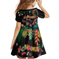 Hawaiian Alohawaii Family Matching Tank Maxi Dress and Hawaiian Shirt Tribal Sea Animals Tattoo and Tropical Plants LT03 - Polynesian Pride