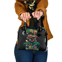 Hawaiian Alohawaii Shoulder Handbag Tribal Sea Animals Tattoo and Tropical Plants - Polynesian Pride