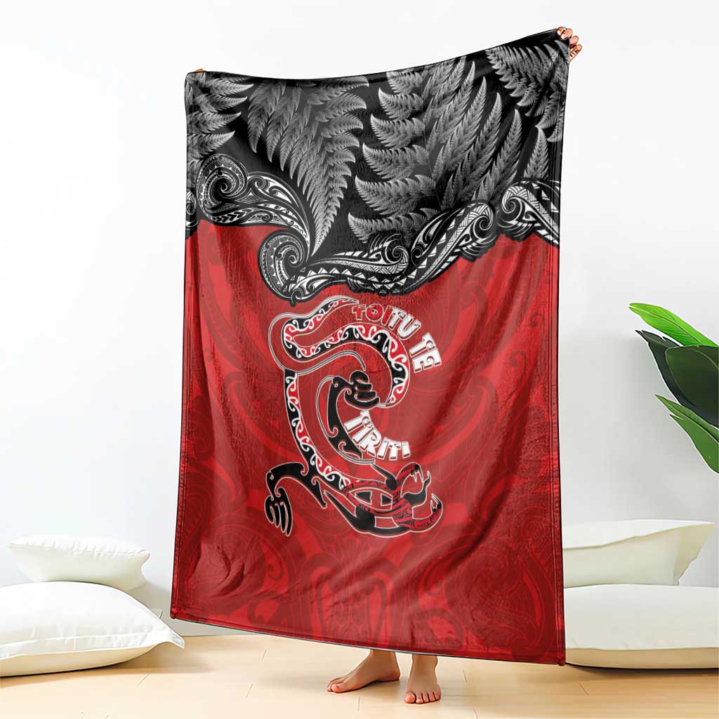 Aotearoa Toitu Te Tiriti Blanket Taniwha Tribal Motifs LT03 - Polynesian Pride