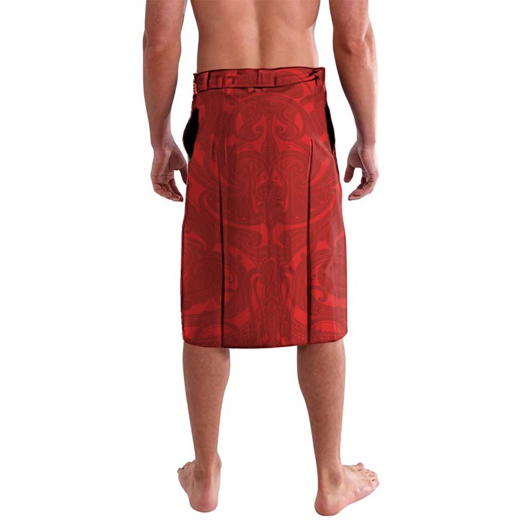 Personalised Aotearoa Toitu Te Tiriti Lavalava Taniwha Tribal Motifs