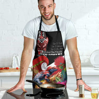 Aotearoa Toitu Te Tiriti Apron Waitangi-Honour The Treaty NZ Tuatara and Plants